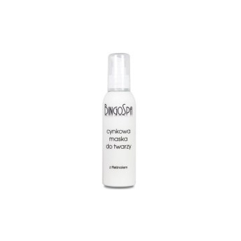 .BINGOSPA Cynkowa maska do twarzy z Retinolem 150g .